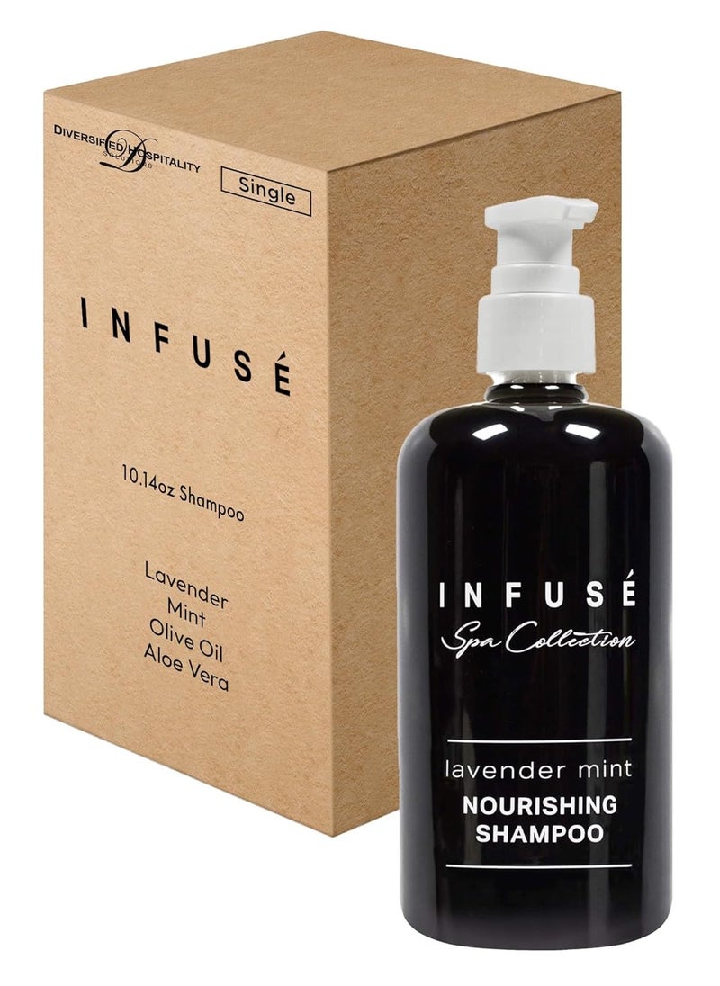Terra Pure Terra Pure Infuse Lavender Mint Shampoo and Conditioner | Spa Collection | Hotel Amenities in Pump Bottle | 10.14 oz.  - Image 2