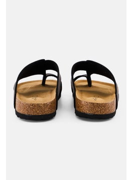 Algspar Men Slip On Cork Sandals, Brown  - Image 3