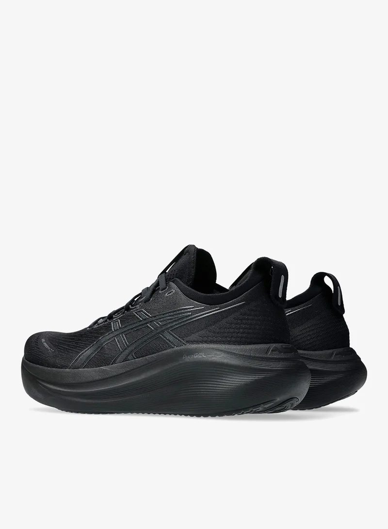 Asics Black Men's GEL-NIMBUS 27 Wide Running Shoes for Men | Best Price UAE