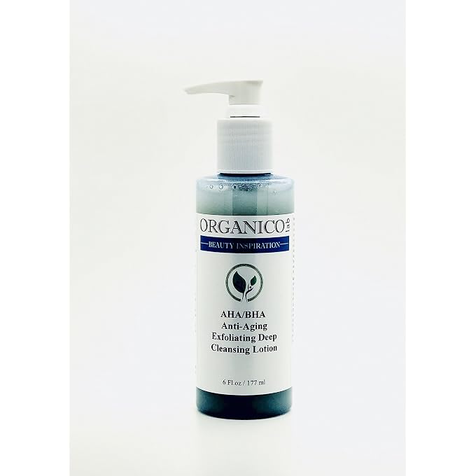 Anti Aging AHA/BHA Exfoliating Deep Cleansing Lotion, 6 Fl.Oz