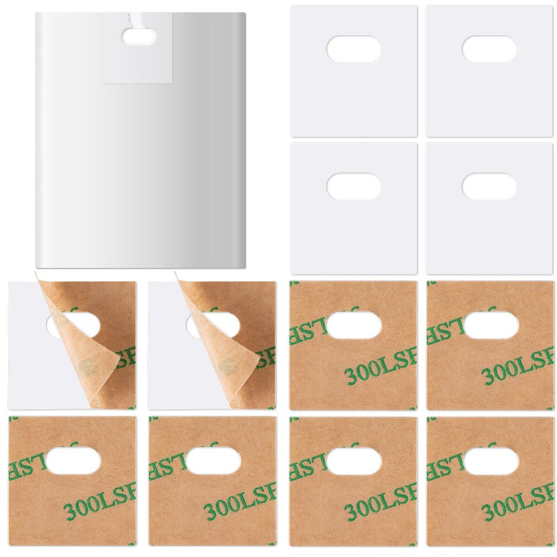 CADONO 60 Pcs Vertical Blind Repair Tabs Clear Vertical Blinds Replacement Parts Fixers Kit Vertical Blinds Replacement Slats 