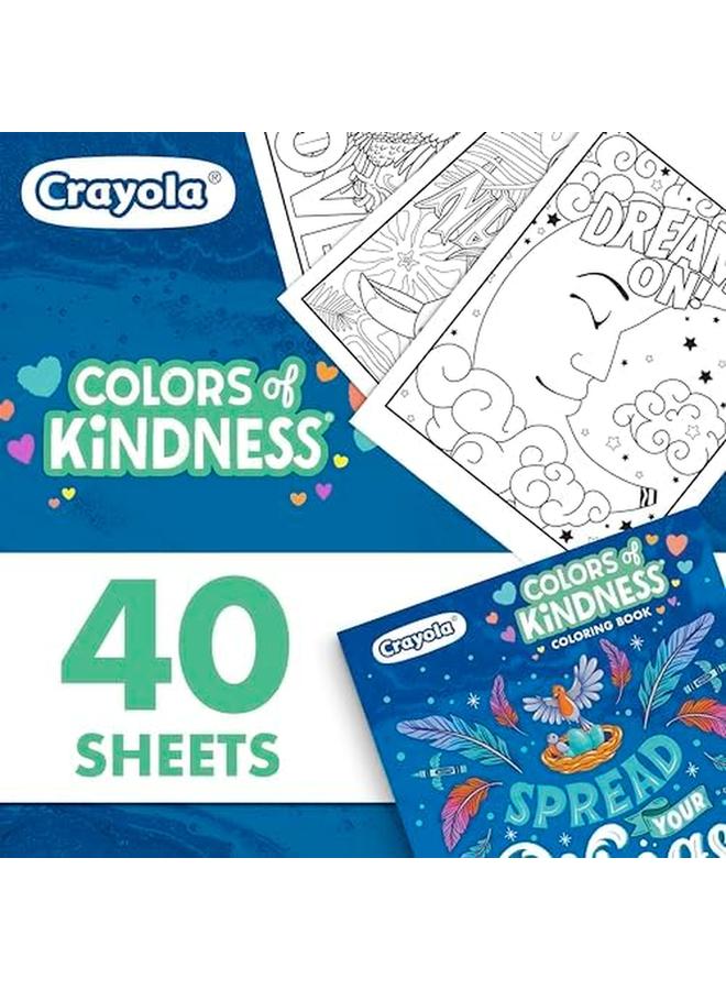 Crayola 40 Page Coloring Book Colors Of Kindness - Image 4