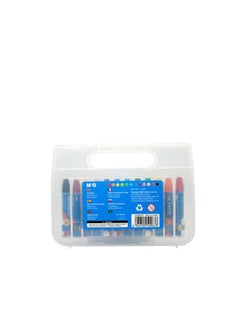 M&G M&G Oil Pastel Silky Crayon 12 Colours No: AGM900J8  - Image 5