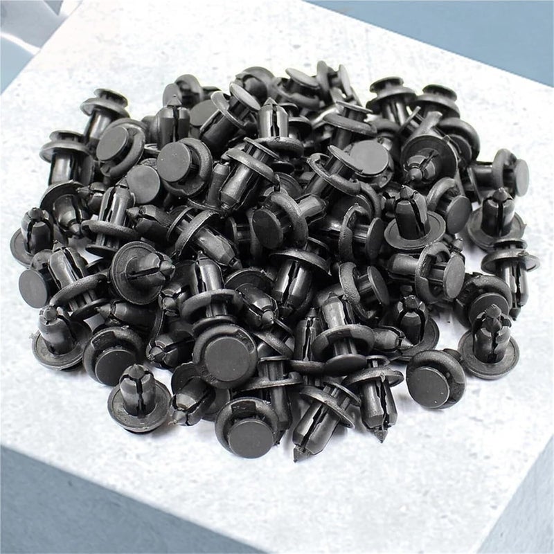 200/400/800pcs Auto Fasteners Rivets Clips Plastic Hood Fender Push 10mm Door Panel Liner Retainer Clip Rivet(400pcs) - Image 5