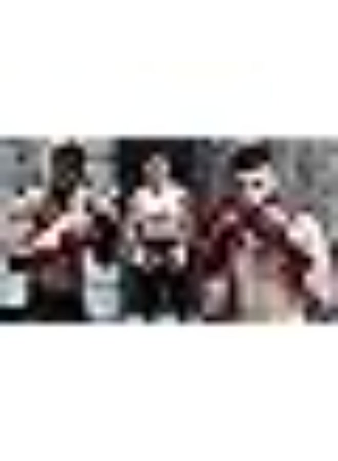 ستاربرو قفازات ملاكمة احترافية - قفازات كرونوس من الجلد الصناعي للملاكمة التايلاندية والكيك بوكسينغ والقتال واللياقة البدنية | 283 جم و340 جم و397 جم و454 جم | أسود وأحمر F55 من ستاربرو - Image 2