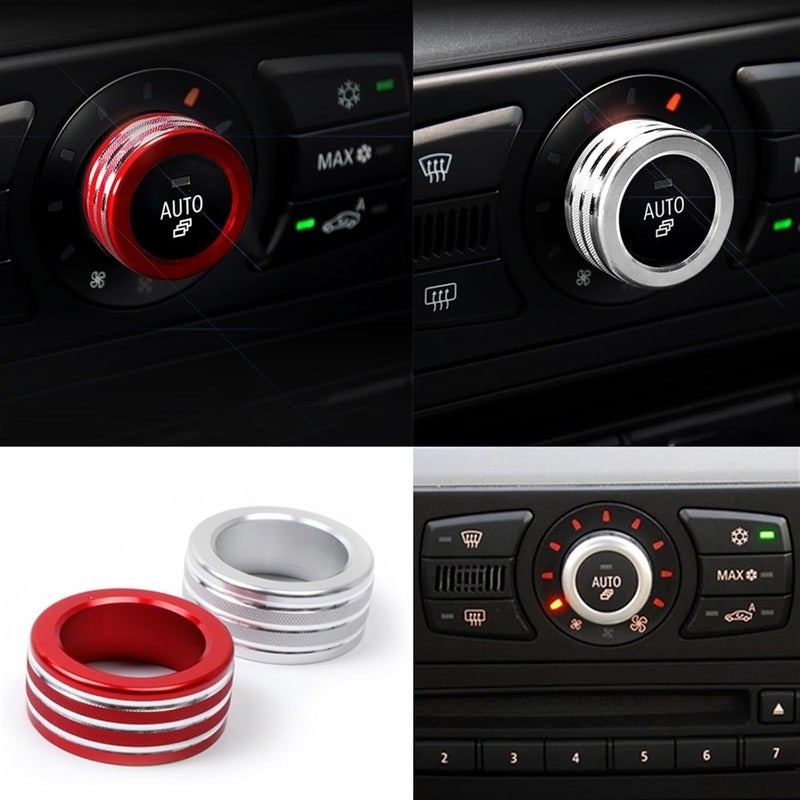 Yurefax Control Knob Cover Ring for E60 E61 - Image 5