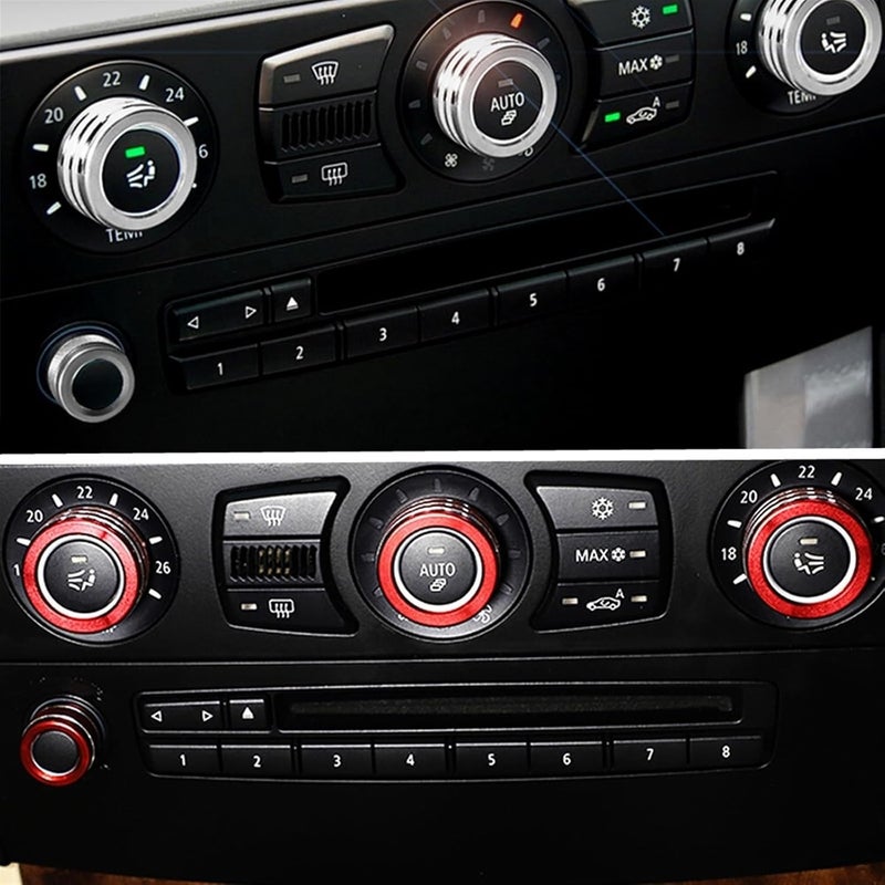 Yurefax Control Knob Cover Ring for E60 E61 - Image 4