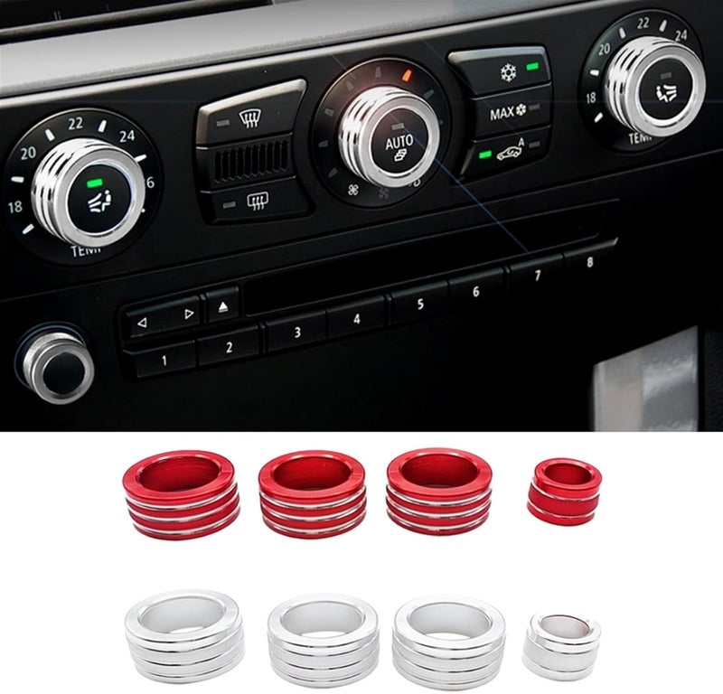 Yurefax Control Knob Cover Ring for E60 E61 - Image 3