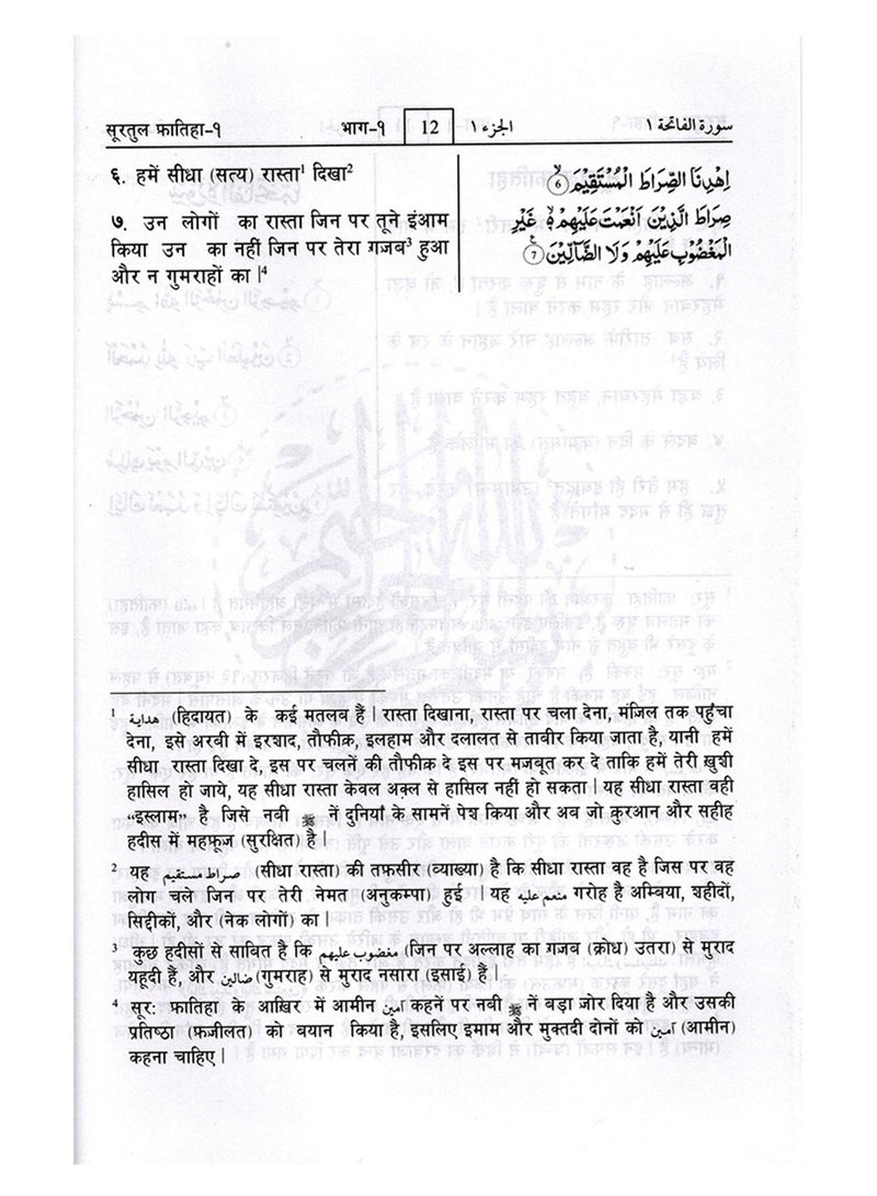 Ihsan Al-Bayan in Hindi, size 17*24 - Image 2