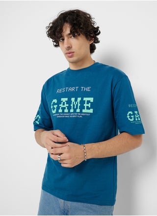 Casual T-Shirt - pzsku/Z555E66FC94E25B8EF097Z/45/_/1742380468/bc9acba0-8301-4e9a-9f0c-60e156600703