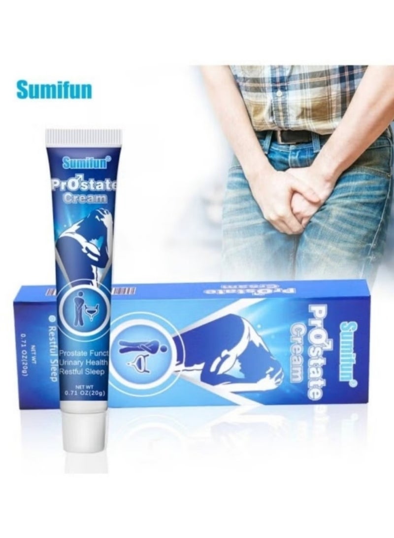 سوميفون كريم لتخفيف آلام البروستاتا – تركيبة طبيعية سريعة المفعول للرجال – علاج موضعي بحجم 20 غرام - Image 1