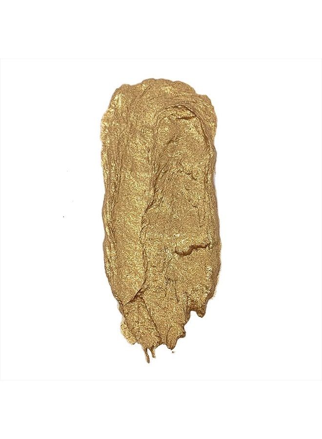 mehron Makeup Fantasy FX Cream Makeup | Water Based Halloween Makeup | Gold Face Paint & Body Paint For Adults 1 fl oz (30ml) (Gold) - Image 2