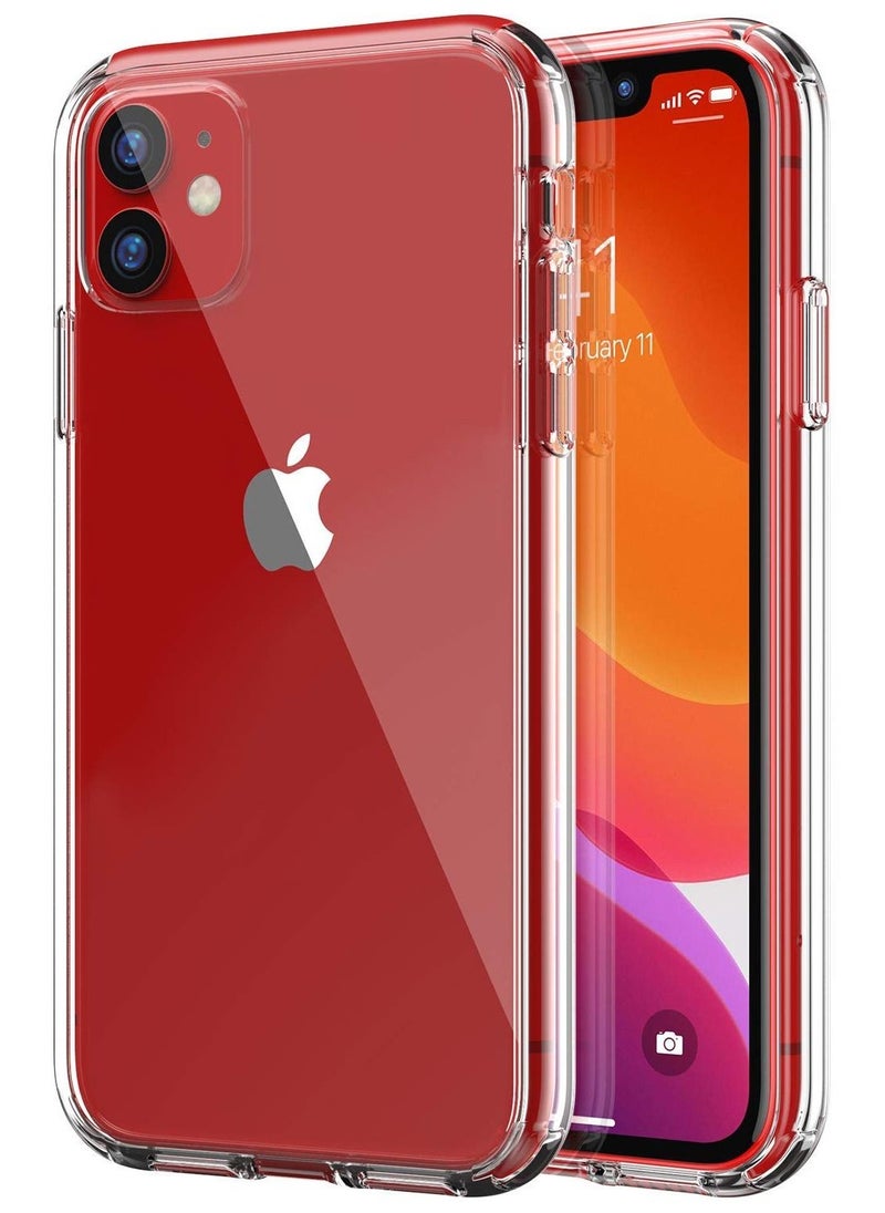 CATANES iPhone 11 Clear Case Shockproof Transparent Soft Ultra Slim TPU Back Cover 6.1 inch  - Image 3