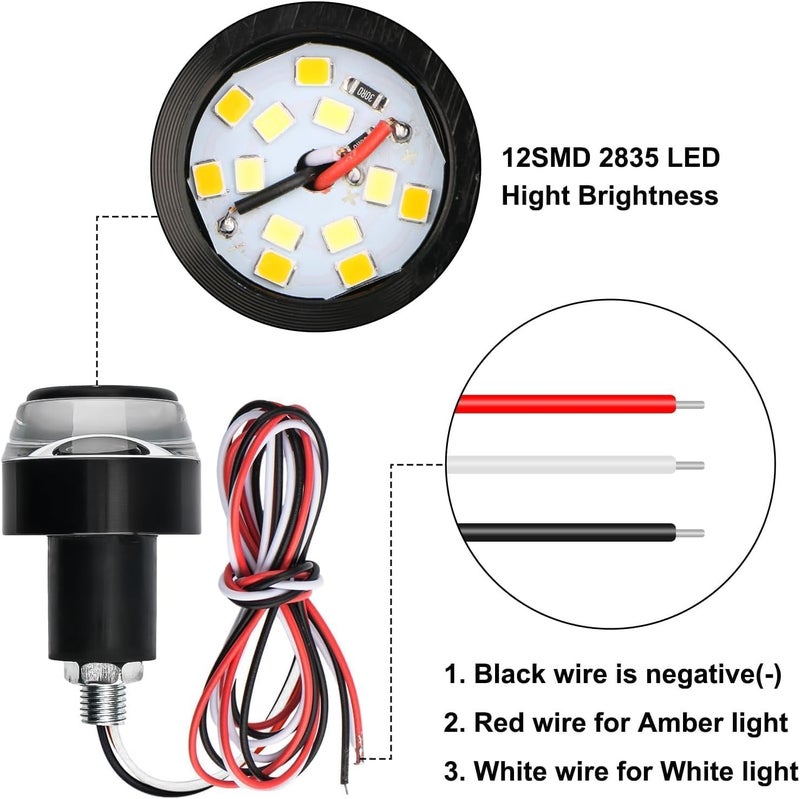 LinkStyle Motorcycle Turn Signal Light - 2-Pack - Image 2