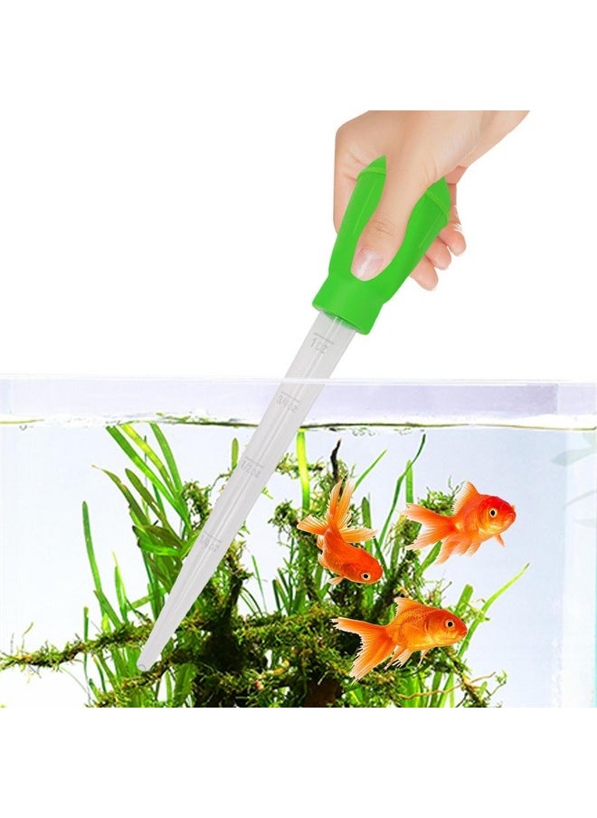 VAYINATO - 45 Ml Green Aquarium Fish Tank Water Changer Water Droppler For Cleaning Fish Tank Waste Remover And Fish Feeding Suits For Small Aquarium And Bowl By Petzlifeworld - Image 1