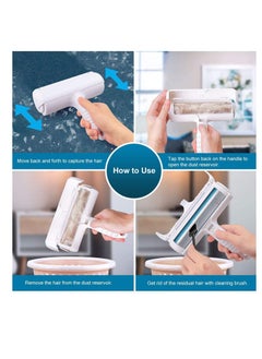 SYOSI Pet Hair Remover, Reusable Dog  Cat Remover Lint Roller, Fur from Furniture, Sofa, Bedding, Comforters Couch, and More  - Image 3