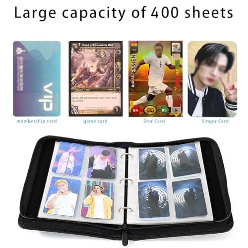 YANENG Photocards Binder 400 Pockets Album Photo Card Holder Collection Merch for Army Fans Gifts - Image 4