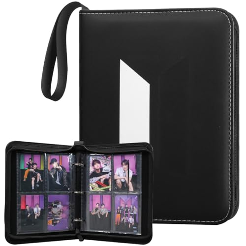 YANENG Photocards Binder 400 Pockets Album Photo Card Holder Collection Merch for Army Fans Gifts - Image 1