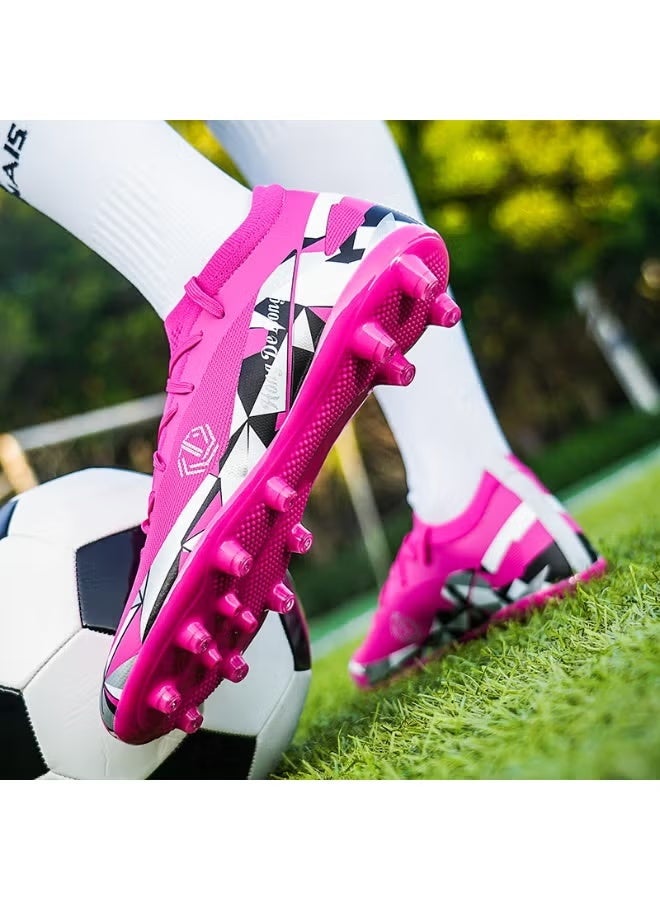 سكت شيكترو أحذية كرة قدم مريحة وجيدة التهوية من Flyweave مصنوعة من العشب الصناعي للرجال والنساء - Image 2