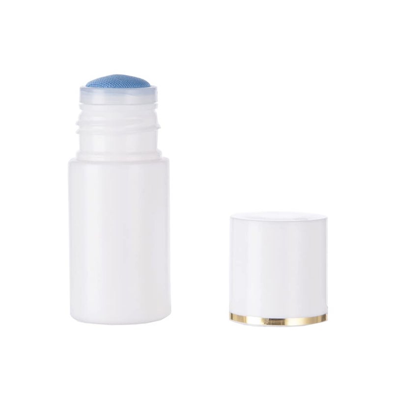 Generic TJCGCKK 5 PCS 20ml Sponge Head Plastic Applicator Bottle Roll On Deodorant Bottles Liniment Bottle Cosmetic Containers for Travel Medicine 