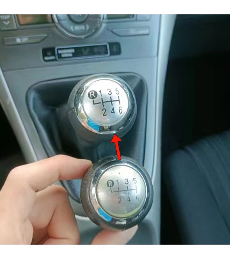Black 5 Speed Gear Shift Knob Lever for Toyota Corolla RAV4 Avensis Yaris - Image 4