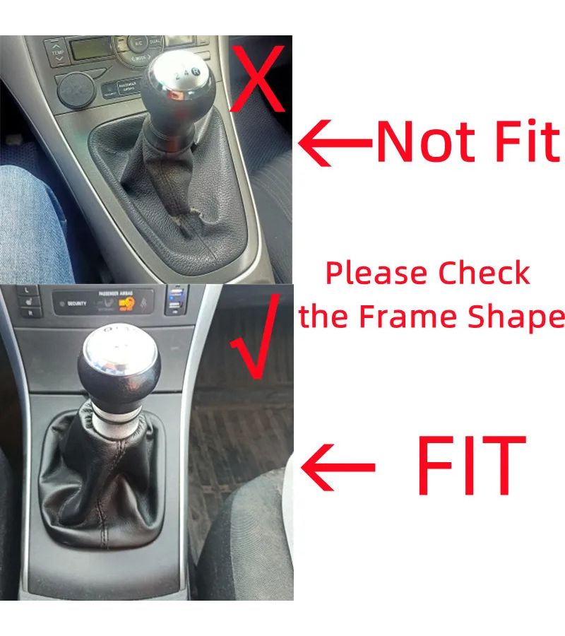 Black 5 Speed Gear Shift Knob Lever for Toyota Corolla RAV4 Avensis Yaris - Image 2