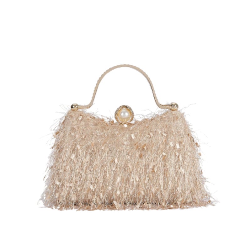 New Popular Tassel Versatile Bag Women'S Bag New Versatile Crossbody Shoulder Bag Wedding Bag Clutch Bag - Image 1