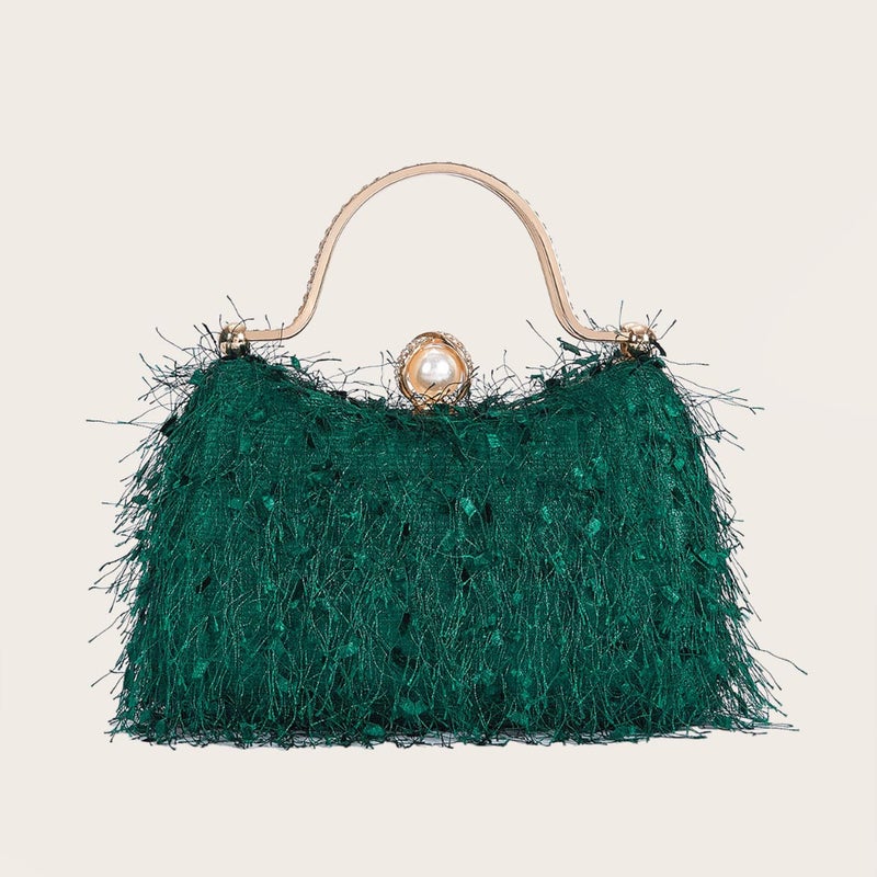 New Popular Tassel Versatile Bag Women'S Bag New Versatile Crossbody Shoulder Bag Wedding Bag Clutch Bag - Image 2