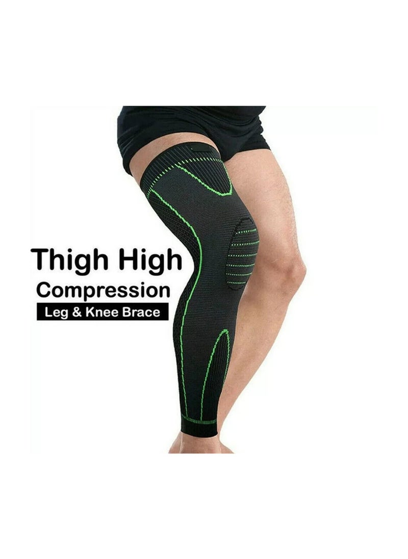 Generic - Thigh High Compression Knee Brace Full Leg Sleeve - Image 1