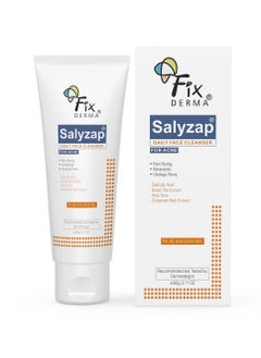 FIXDERMA 2% Salicylic Acid Face Cleanser, Salyzap Daily Face Cleanser for Acne | Face Wash for Women & Men | Sutable for Oily Skin, Acne Prone & Sensitive Skin - 2.1 Fl Oz - pzsku/Z555F018ABEF0288D9410Z/45/_/1740568587/fdaaefe9-76db-411a-b803-4115d917835e