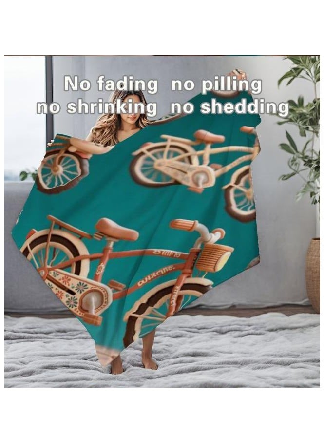 عام بطانية رقيقة من الفانيلا (دافئة ومريحة، ومناسبة للنوم واستخدام الألعاب وإزالة الغبار ومقاومة للرمل) 150 سم * 200 سم - 255 - Image 1