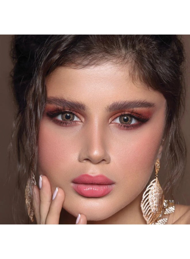 Dahab contact lenses, color (Sun Kiss) #9, for daily use - Image 1