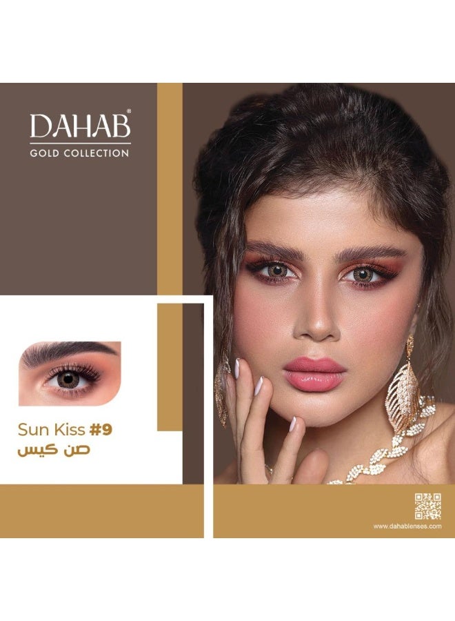 Dahab contact lenses, color (Sun Kiss) #9, for daily use - Image 2