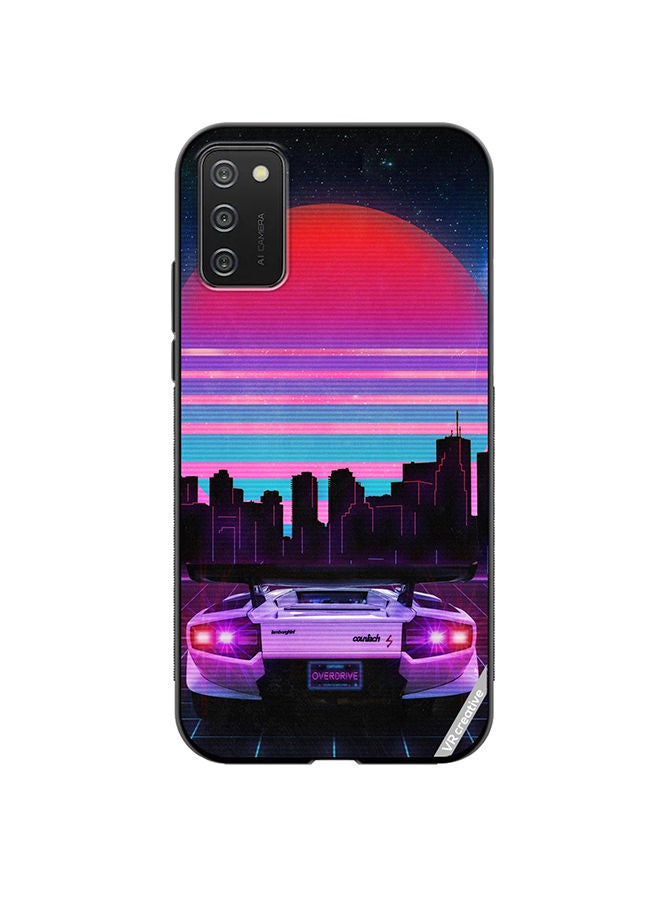 VR CREATIVE Protective Case Cover For Samsung Galaxy A02s Lambo Design Multicolour - Image 1
