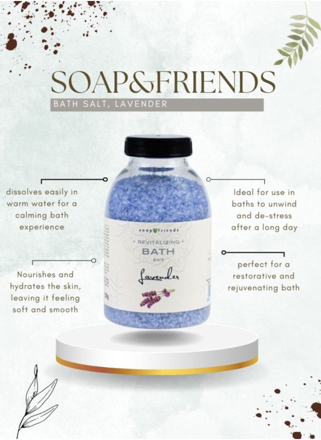 Soap&Friends Soap&Friends Fine-Grained Lavender Bath Salt - 250 g  - Image 4