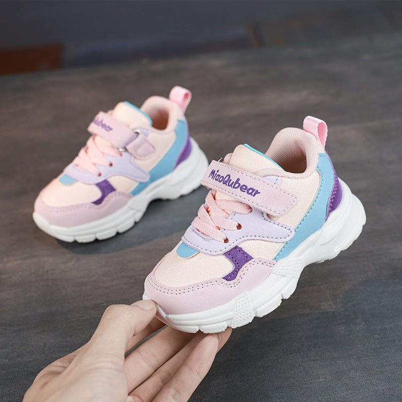 Baby Boy Toddler Shoes 2026 Autum Leather-Covered Soft-Soled Non-Slip Baby Shoes Girls Casual Functional Shoes Sneakers - Image 3