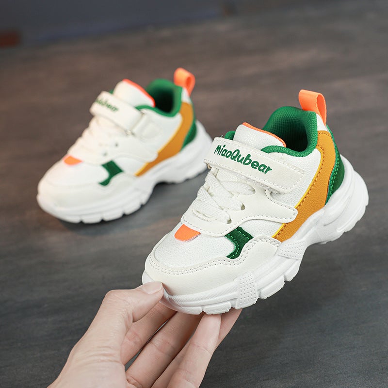 Baby Boy Toddler Shoes 2026 Autum Leather-Covered Soft-Soled Non-Slip Baby Shoes Girls Casual Functional Shoes Sneakers - Image 4
