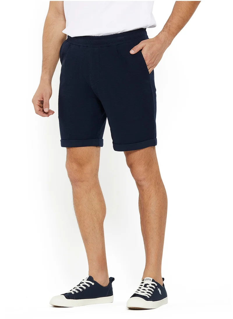 NAUTICA Men's Navy Blue Shorts for Effortless Style & Comfort – Perfect for Everyday Casual Wear