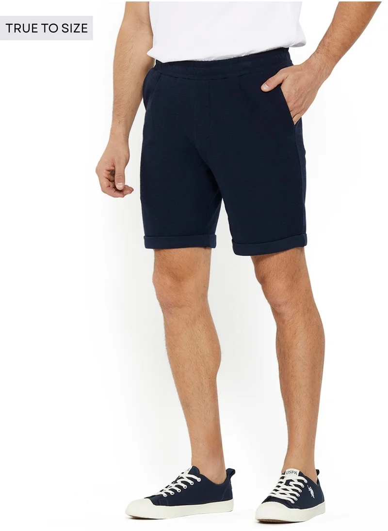 NAUTICA Plain Regular Fit Premium Cotton Shorts