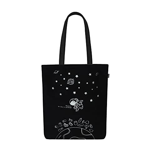 Ecoright Aesthetic Canvas Tote Bag for Women with Zipper, Tote Bag for Beach, Grocery, Travel, Work, Gym, Daily Use - Image 1