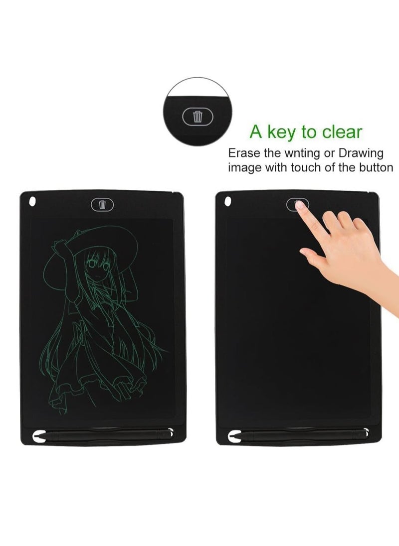 ECVV 8.5 Inch Colorful LCD Writing Tablet for Kids, Electronic Sketch Drawing Pad for Kids, Doodle Board Toddler Travel Learning Educational Toys Activity Kids Drawing Tablet for 3 4 5 6 7 8 Year Old  - Image 2