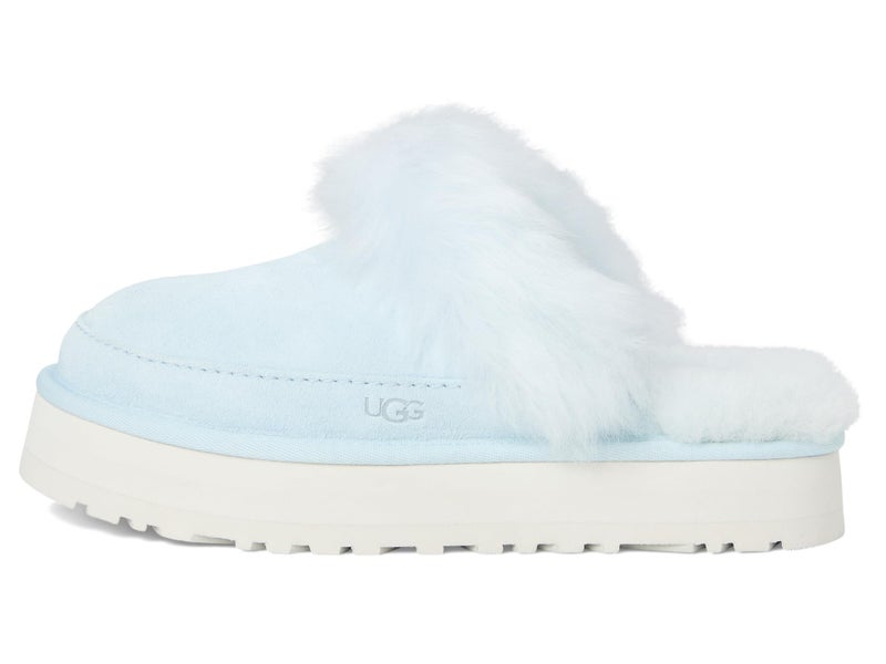 UGG Women's Disquette Chalet Slipper, Reef Blue, 12 - Image 4