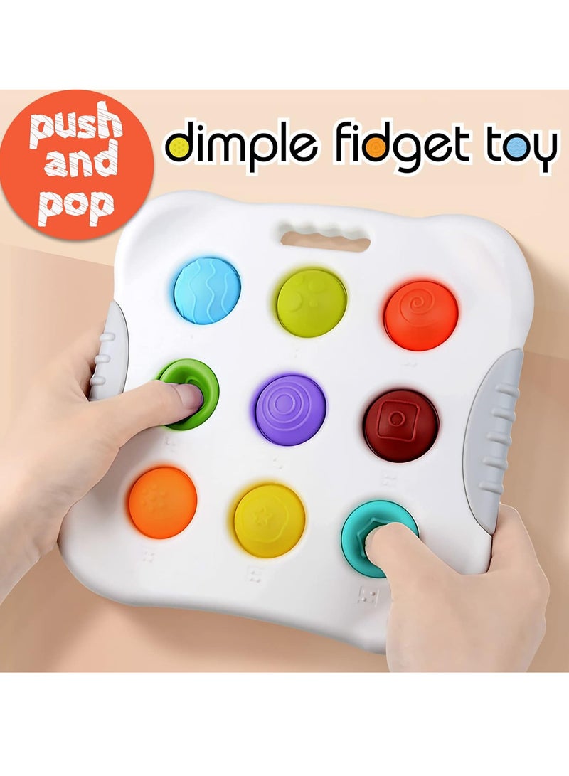 YelaJoy ألعاب الأطفال للتطور المبكر، تخفيف التوتر، مونتيسوري، هدايا تعليمية حسية للأطفال المصابين بالتوحد 1 2 3 سنوات أولاد وبنات صغار - Image 2