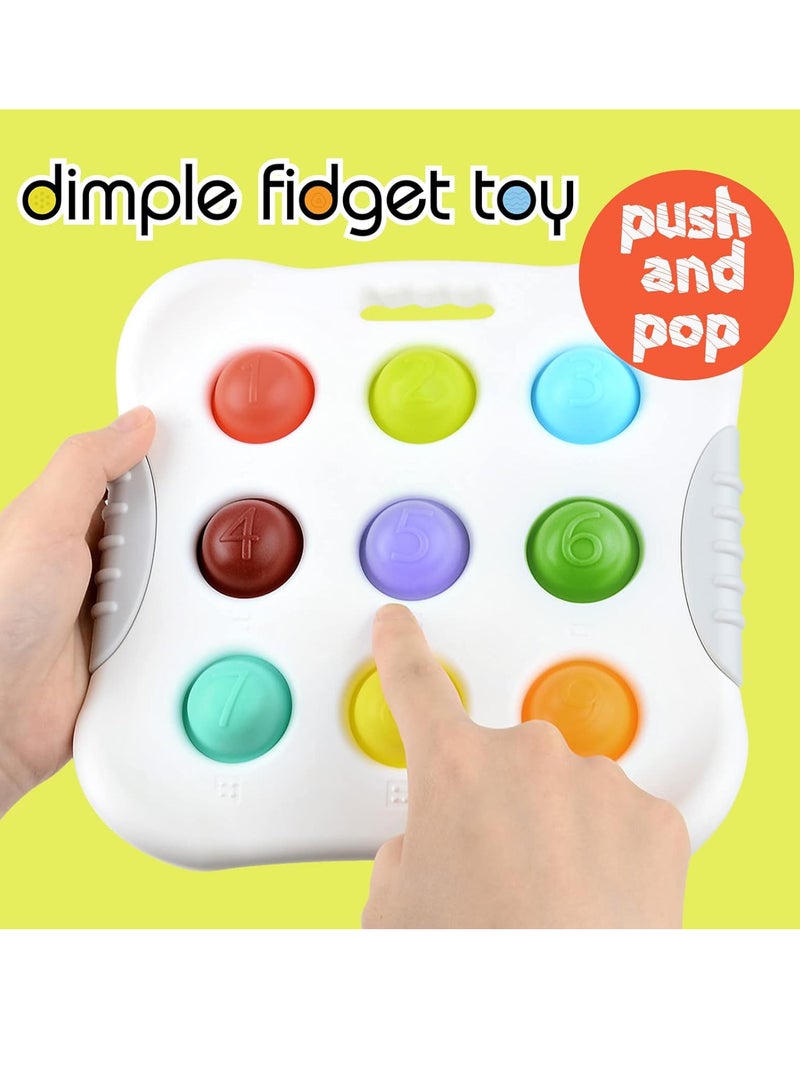 YelaJoy ألعاب الأطفال للتطور المبكر، تخفيف التوتر، مونتيسوري، هدايا تعليمية حسية للأطفال المصابين بالتوحد 1 2 3 سنوات أولاد وبنات صغار - Image 3