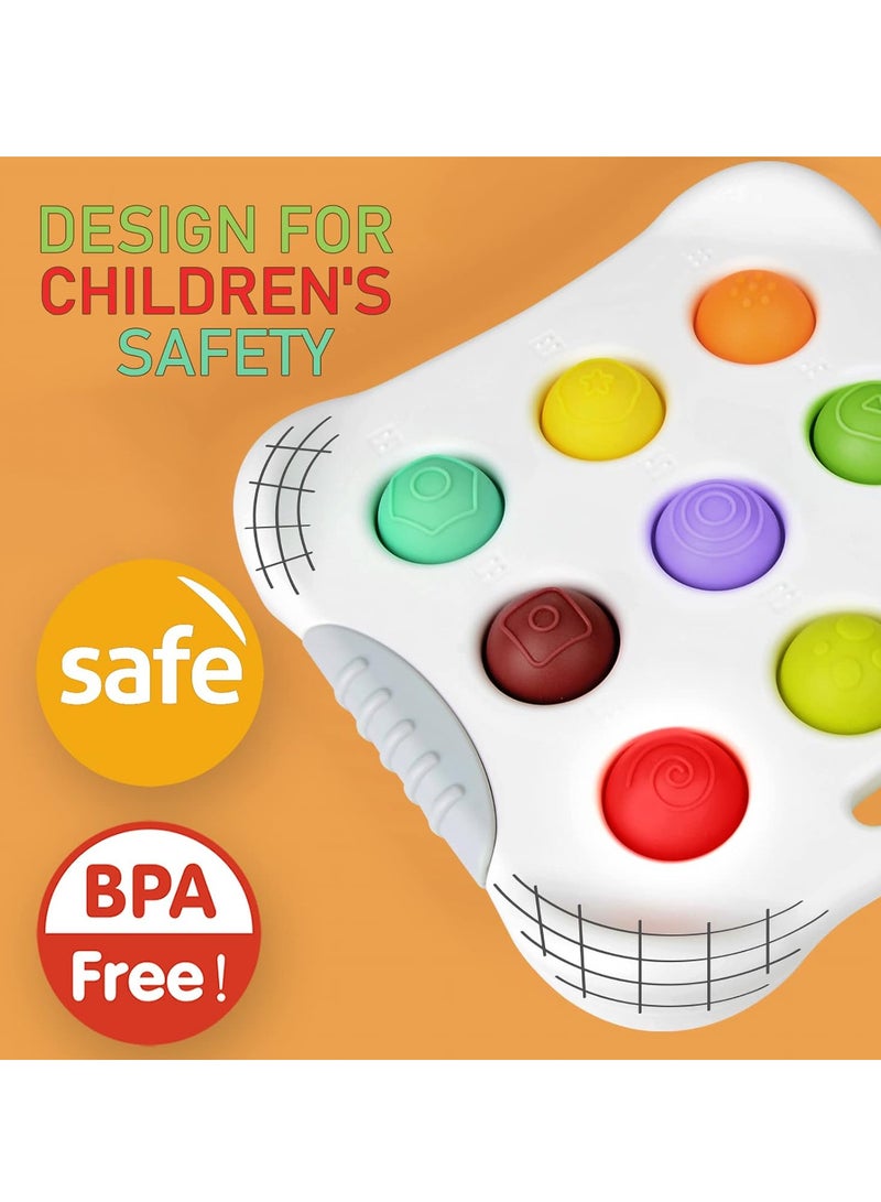 YelaJoy ألعاب الأطفال للتطور المبكر، تخفيف التوتر، مونتيسوري، هدايا تعليمية حسية للأطفال المصابين بالتوحد 1 2 3 سنوات أولاد وبنات صغار - Image 4