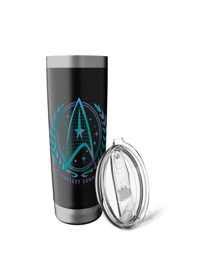 Star Trek Official Star Trek - Starfleet Command Stainless Steel Insulated Tumbler - Image 5