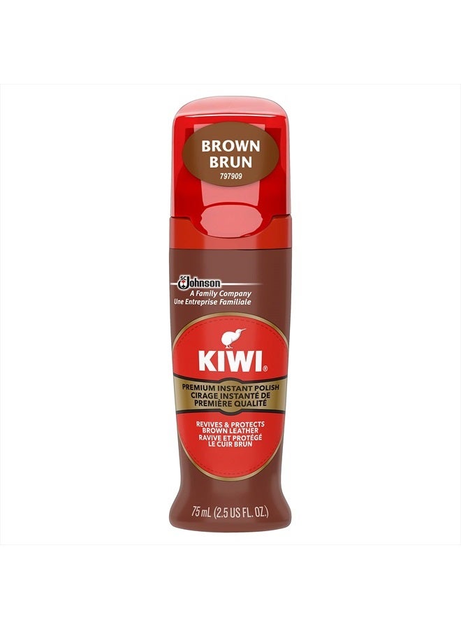 Kiwi Color Shine Liquid Polish Brown 2.5 FL. OZ. - Image 1