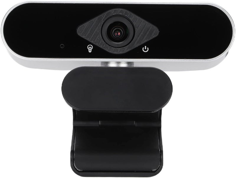 كاميرا ويب USB2.0 بدقة كاملة عالية الوضوح 1080P مع ميكروفون ممتص للصوت، تر��يز يدوي، عدسة قابلة للتعديل لأجهزة الكمبيوتر المحمولة والمكتبية - Image 1