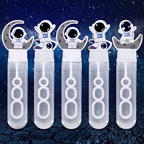 Winrayk 24 Large Astronaut Bubble Wands with Gift Box Space Party Favors Kids Bubbles Bulk Pinata Filler Goodie Bag Stuffer Carnival Prize Birthday Gift Summer Galaxy Outer Space Themed Party Favors - Image 1