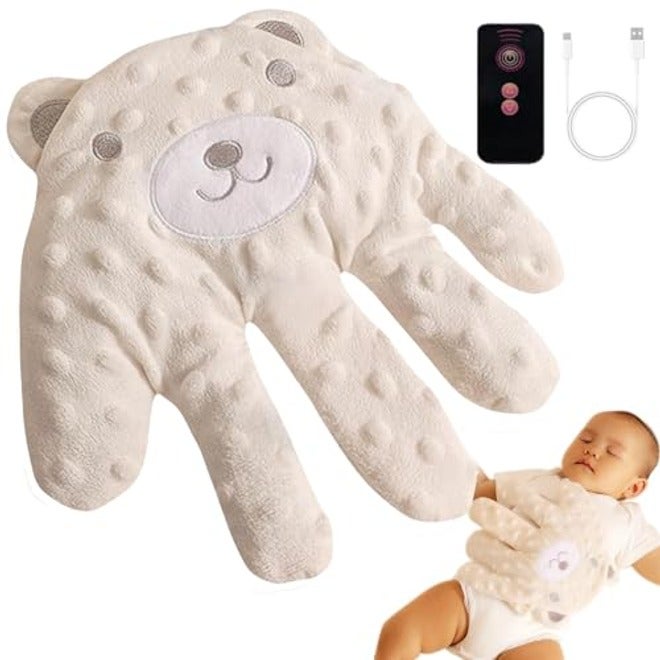 Cute Soothing Palm for Sleep, Adjustable 3 Levels, Relaxation Aid for Adults & Parents